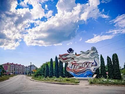 Въездной знак «Дева Балтики» — фото 3