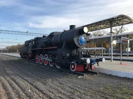 Паровоз ТЭ №858, Черняховск