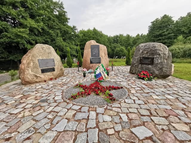 Памятник воинам-мотоциклистам