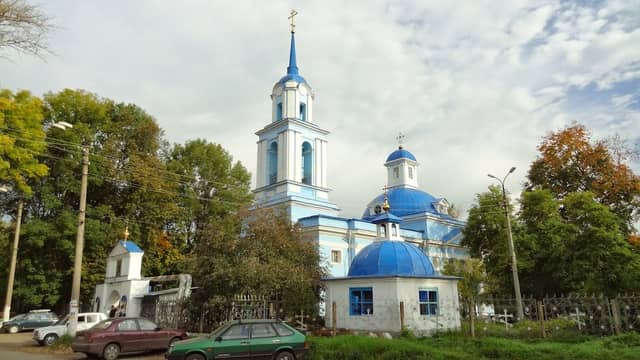 Церковь Спаса Преображения (Спасский храм) на Бобрик-Горе