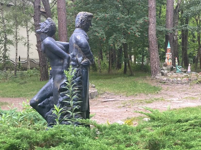 Скульптура "Э.Т.А. Гофман. Двойственность внутреннего мира"
