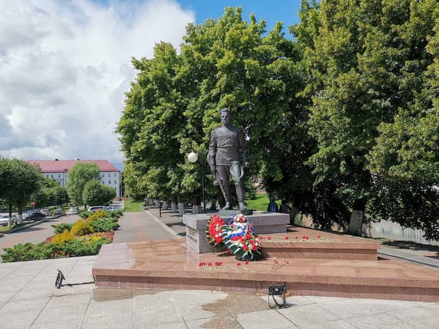Памятник Маршалу Советского Союза Баграмяну И.Х.